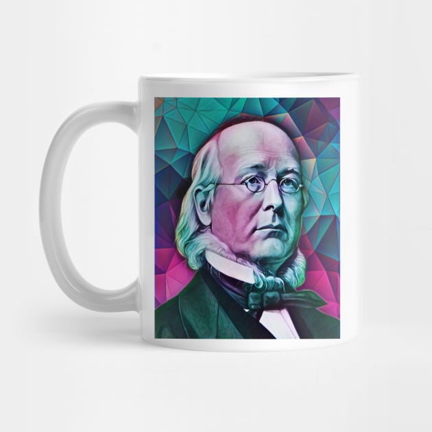 Horace Greeley Portrait | Horace Greeley Artwork 8 by JustLit